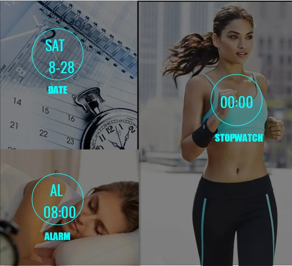 Digital Led Women Sport watches Fashion Purple silicone waterproof Lady Watch Lover Couple Wristwatch for Men relogio feminino