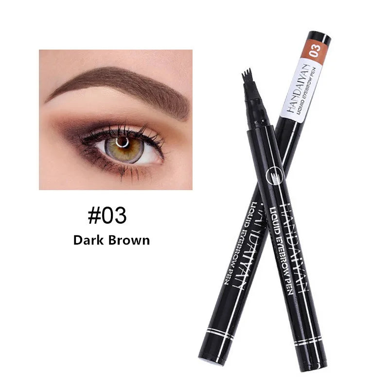 4D Microblading Eyebrow Pen – Long Lasting Fine Sketch Liquid Pencil