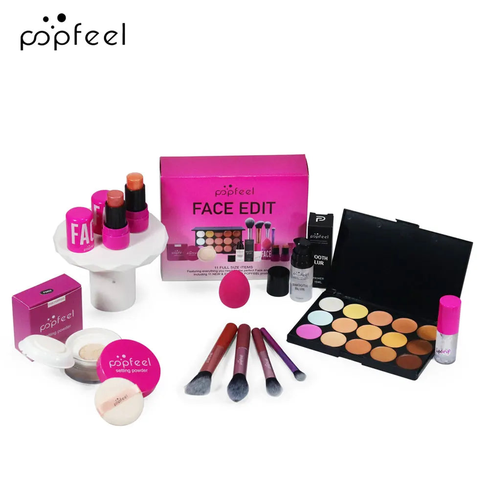 11-piece all-in-one makeup gift set – perfect for girls & women
