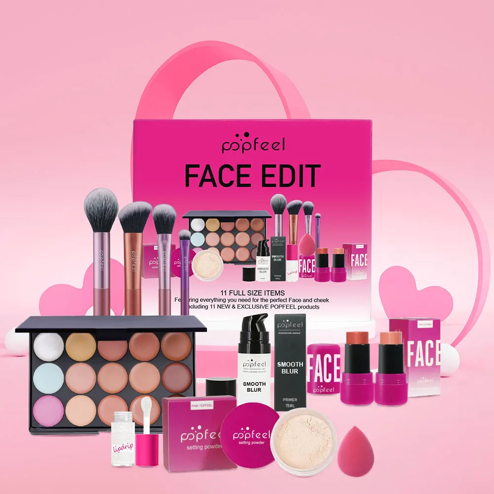 11-piece all-in-one makeup gift set – perfect for girls & women