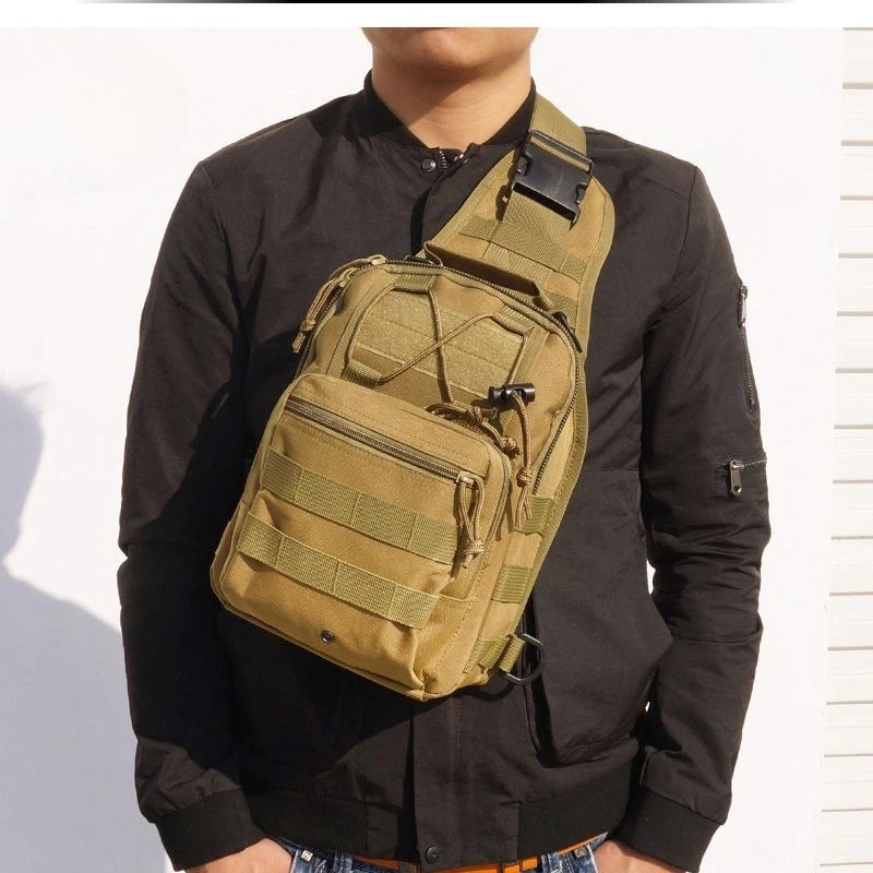 Hiking Trekking Backpack Sports Climbing Shoulder Bags Camping Hunting Daypack Fishing Outdoor Crossbody Bag