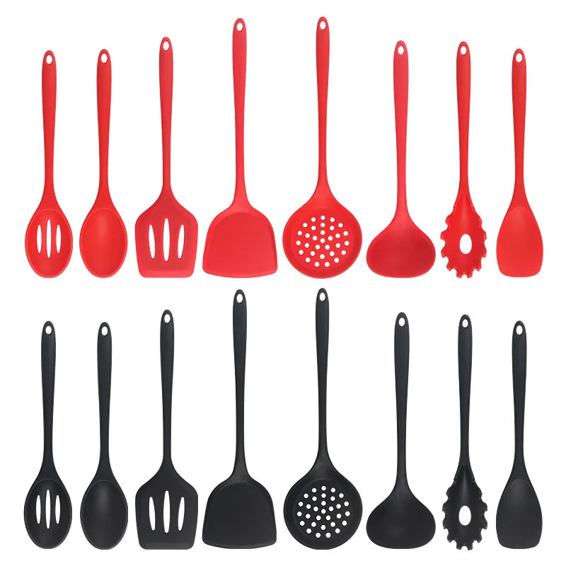 8Pcs Silicone Kitchen Utensil Set