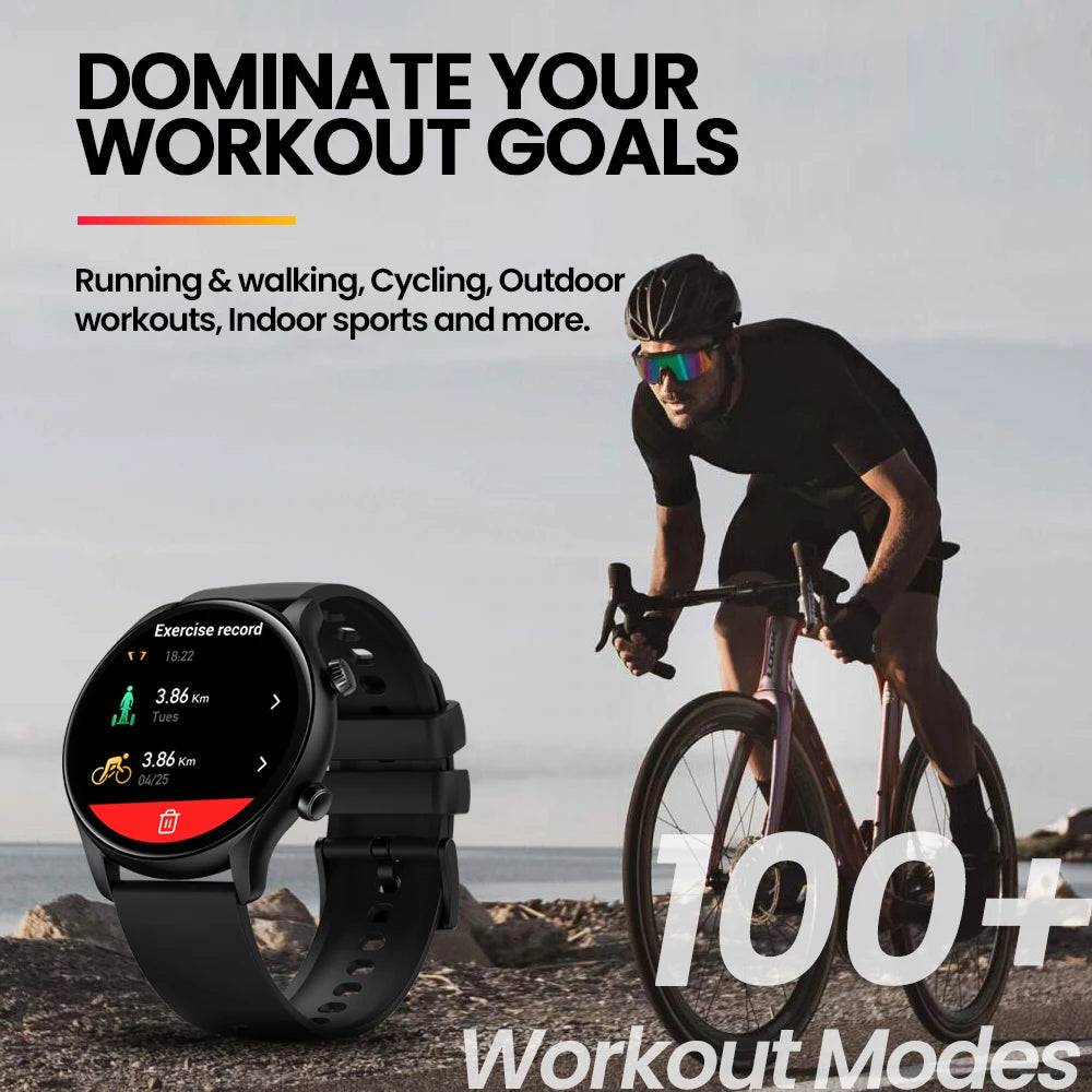 Zeblaze Btalk 3 Plus Smartwatch – 1.39" HD, Voice Calls & Fitness Tracker