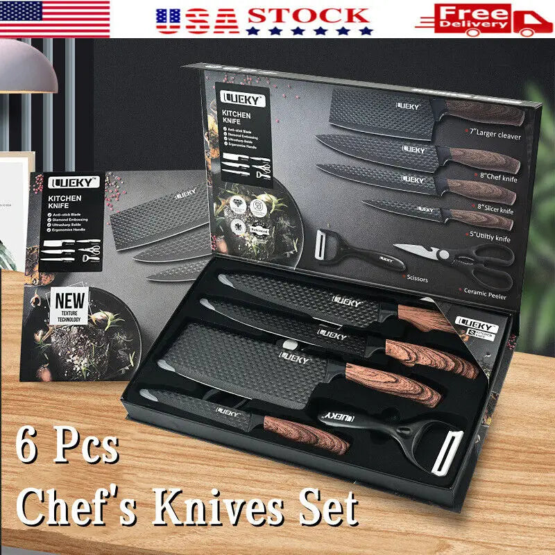 6-Piece Chef Knife Set
