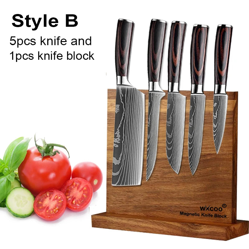Wooden Magnetic Knife Holder