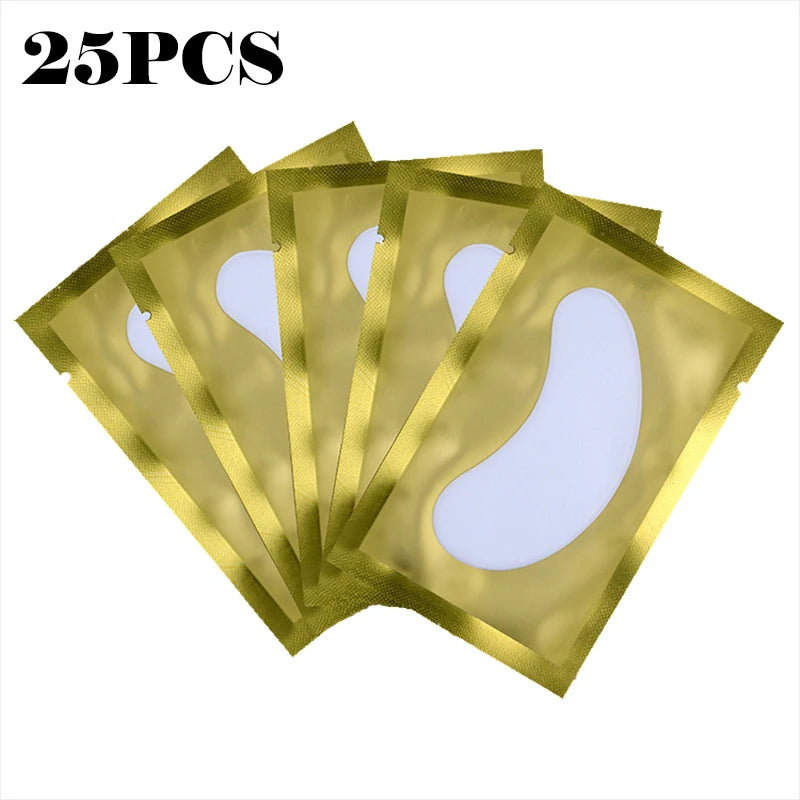 50pcs Hydrogel Eyelash Patches – Moisturizing Eye Mas