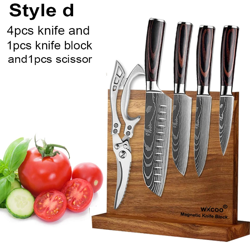 Wooden Magnetic Knife Holder