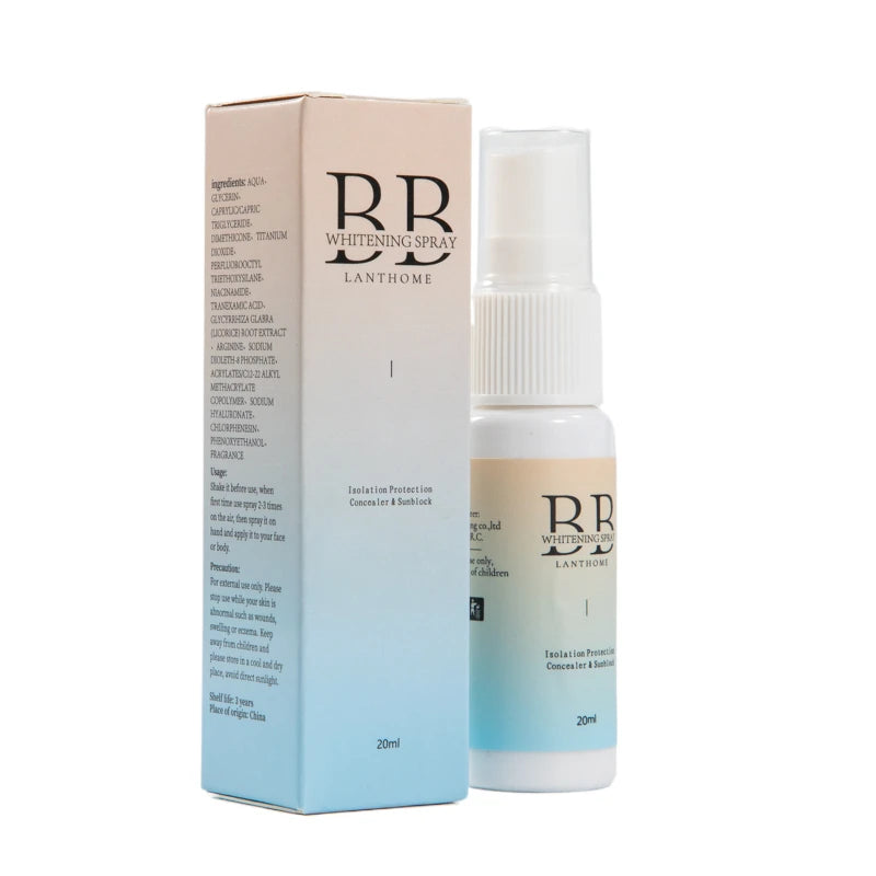 Whitening BB spray – brightens, moisturizes & nourishes skin.