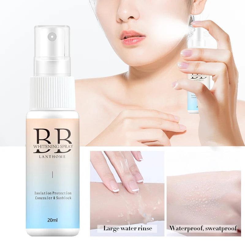 Whitening BB spray – brightens, moisturizes & nourishes skin.