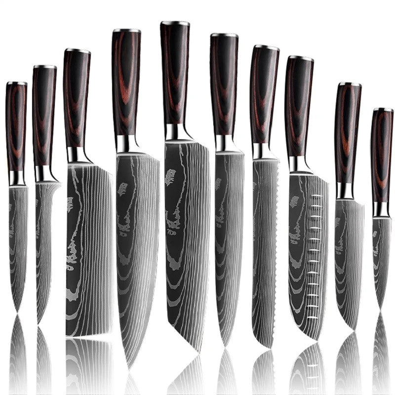 10-Piece Japanese Knife Set