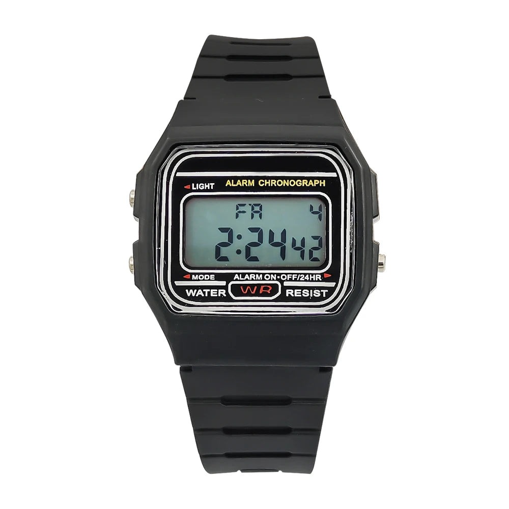 Hot Selling Women LED Digital Electronic Watch Multifunctional Outdoor Simple Leisure Men and Women Sports Watch Reloj