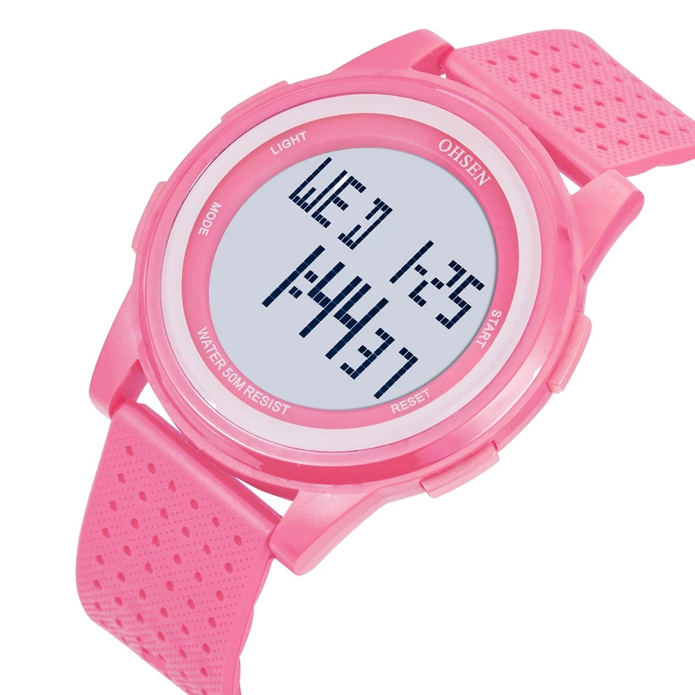 Fashion Sport Digital watch men Women LED electronic fashion watches unisex lady waterproof swimming Wristwatch clocks gift
