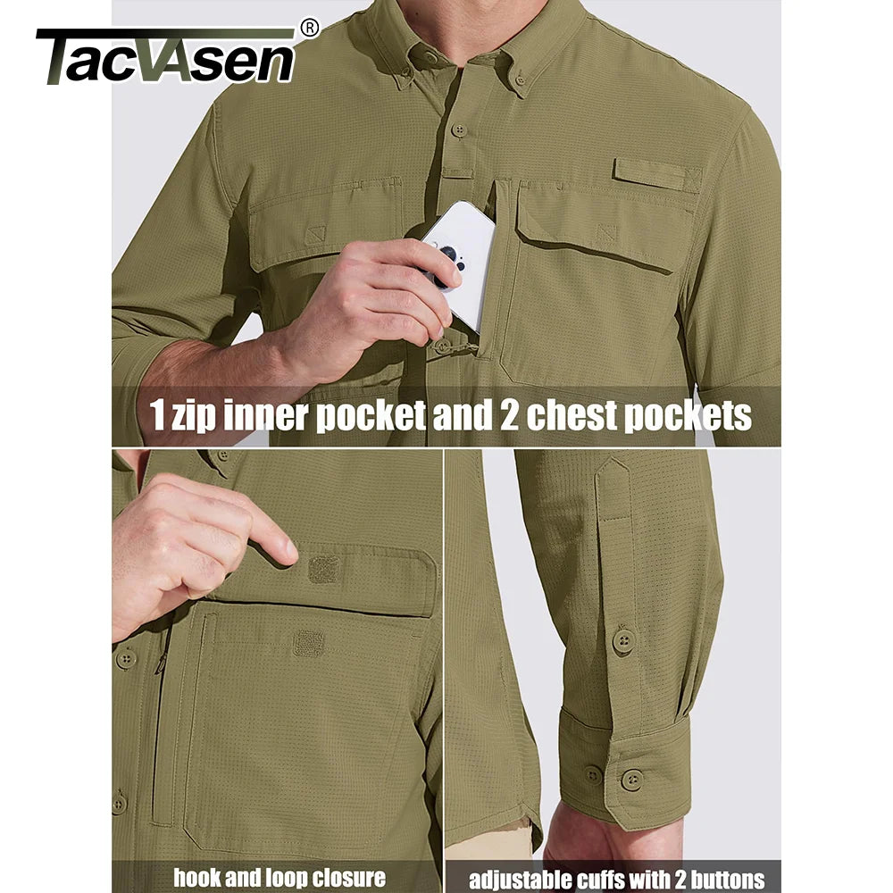 Men's UPF 50+ Fishing Shirt