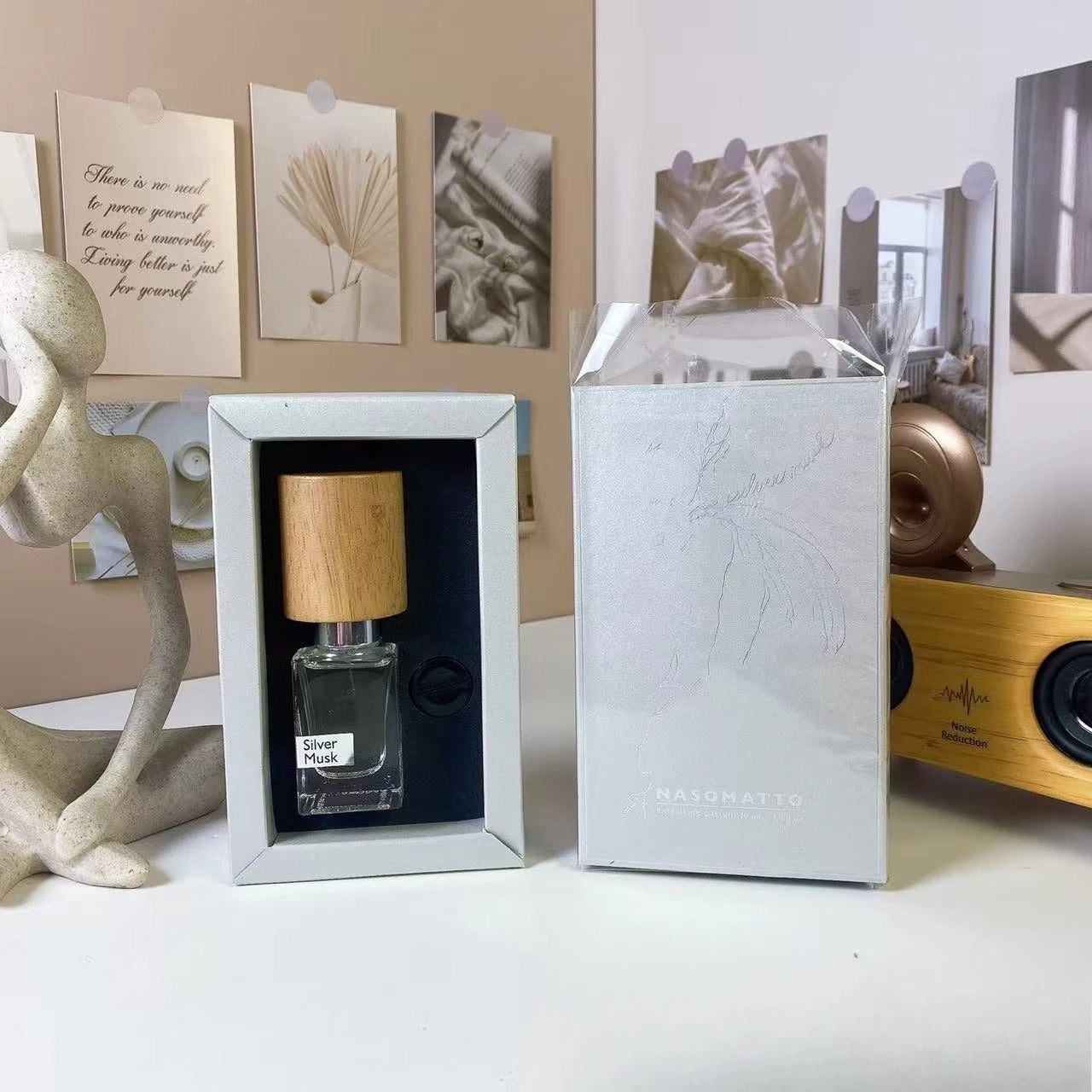 30ml Unisex Tobacco Black Perfume – Long Lasting Woody Fragrance