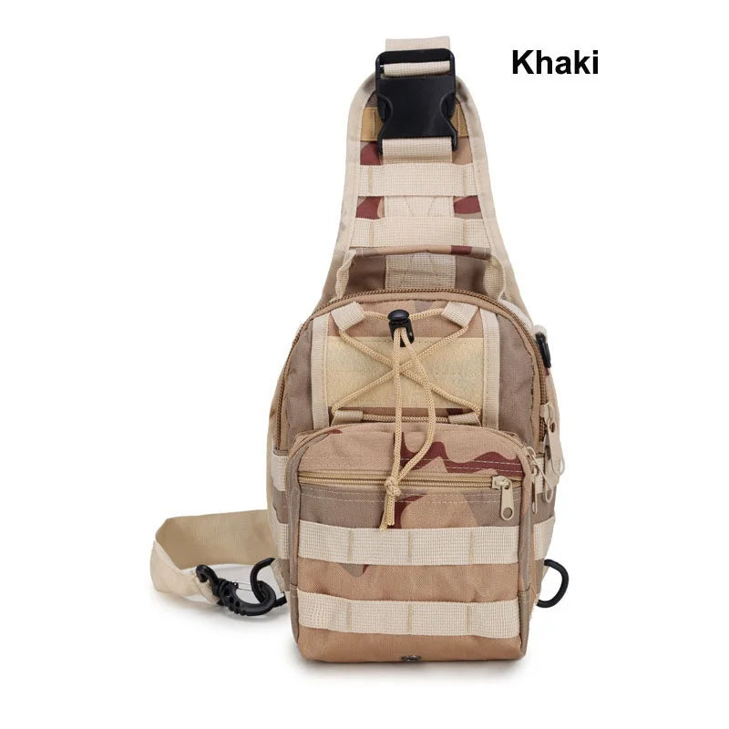 Hiking Trekking Backpack Sports Climbing Shoulder Bags Camping Hunting Daypack Fishing Outdoor Crossbody Bag