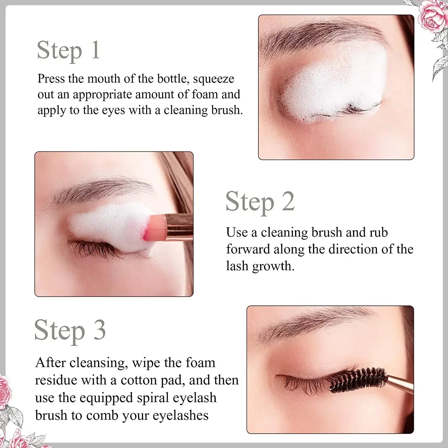 50ml Lanthome Eyelash Extension Shampoo – Deep Clean Foam