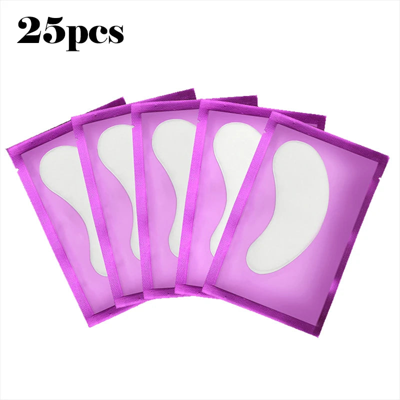 50pcs Hydrogel Eyelash Patches – Moisturizing Eye Mas