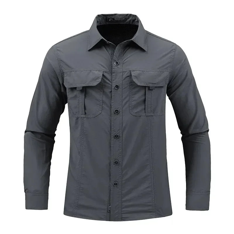 Men's Tactical Cargo Shirt