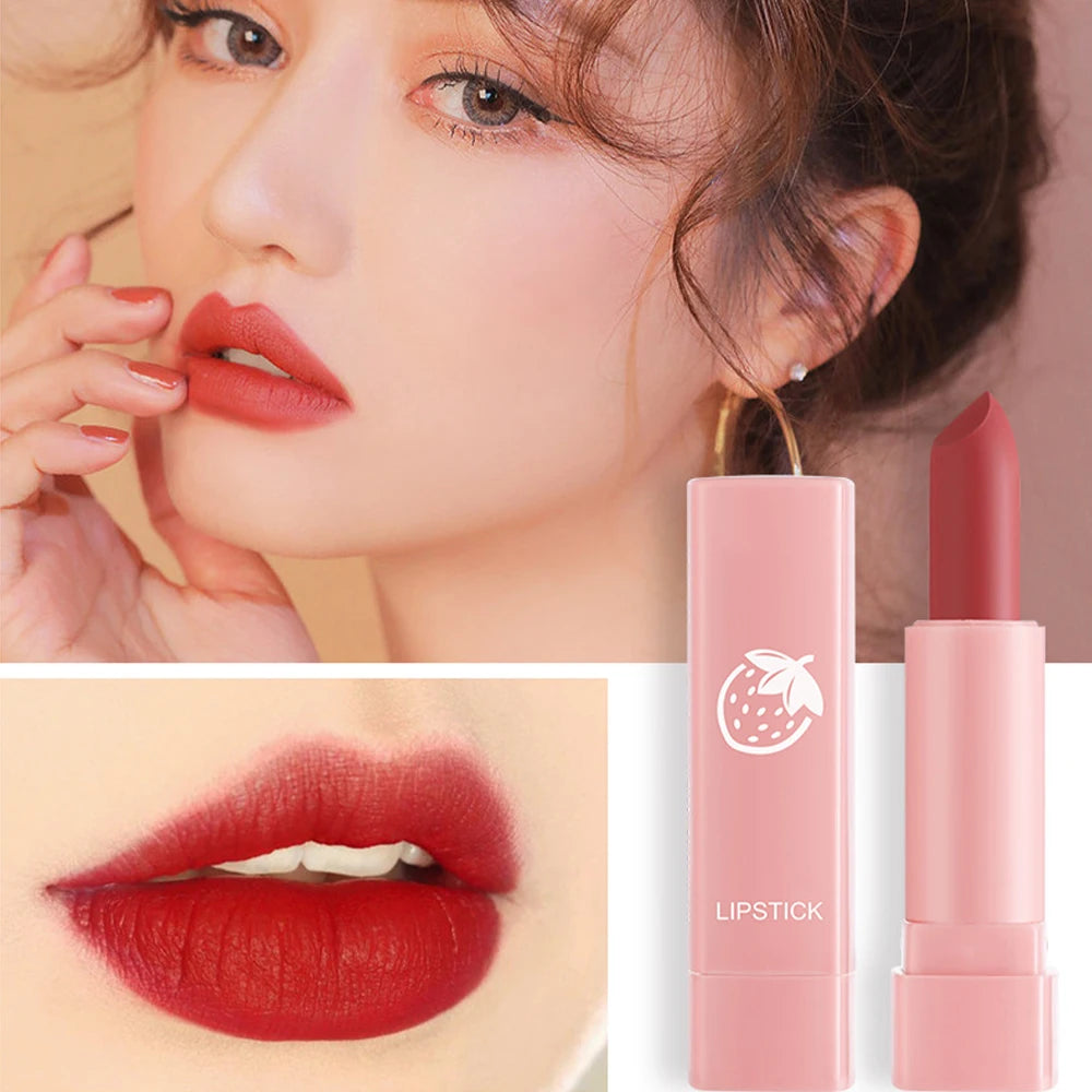 10-Piece Matte Lipstick Set – Long-Lasting, Nude & Elegant