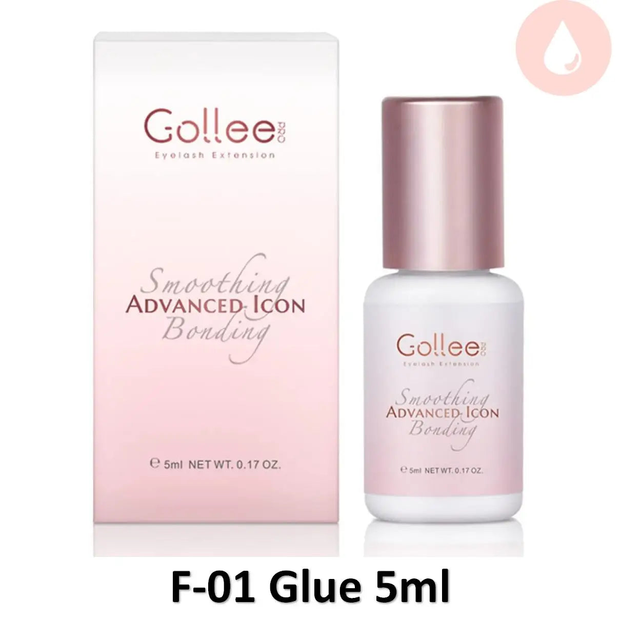 Fast-drying lash glue with no odor or irritation – perfect for eyelash extensions.