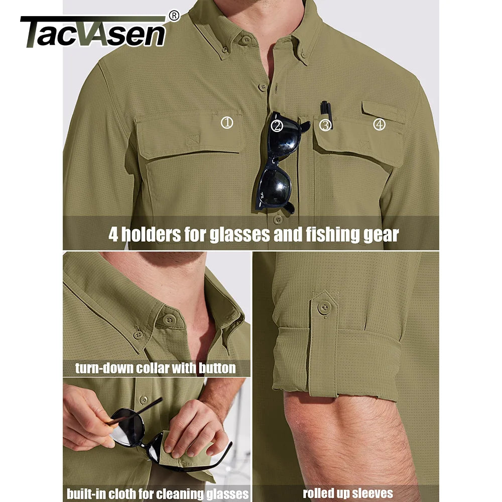 Men's UPF 50+ Fishing Shirt