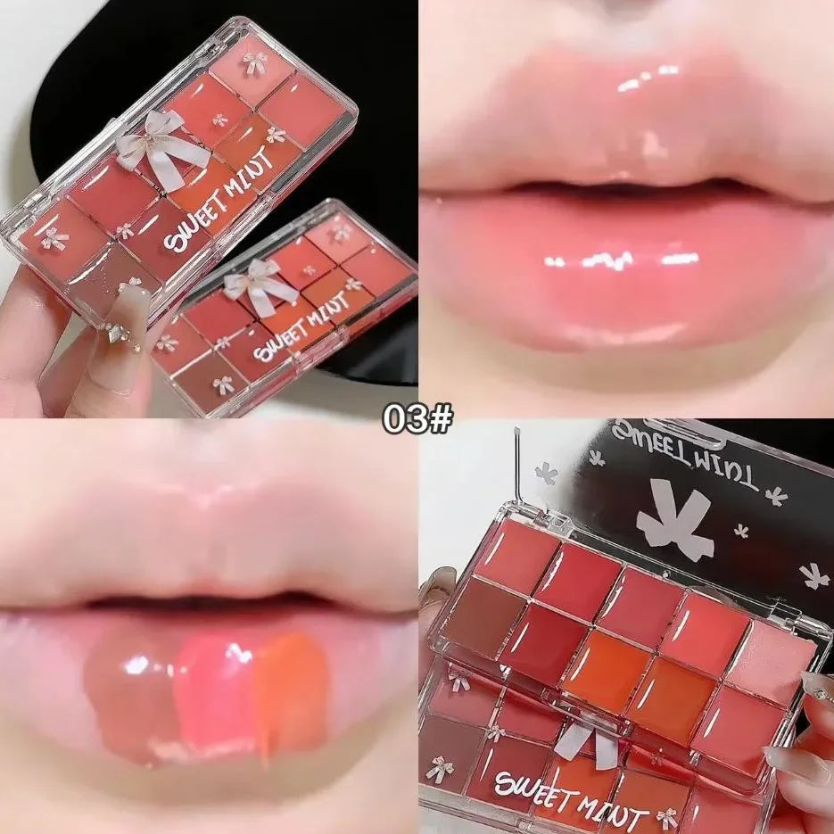 Lip Jelly Palette – Dual Use Lip & Cheek Moisturizing Colo