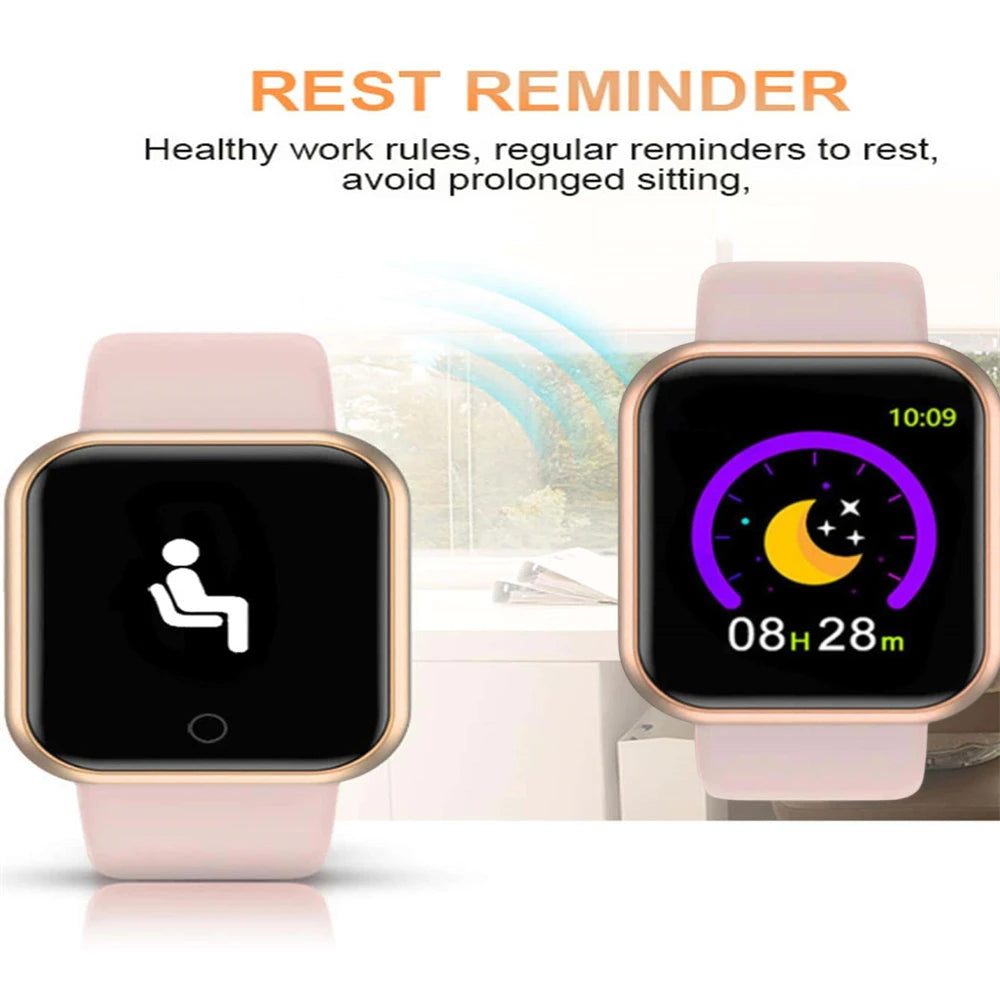 Smartwatch for Men & Women – Bluetooth, Music, Fitness & Health Tracker