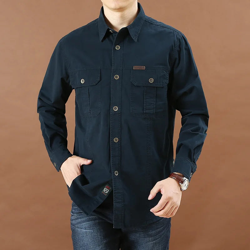 Vintage Cotton Safari Shirt