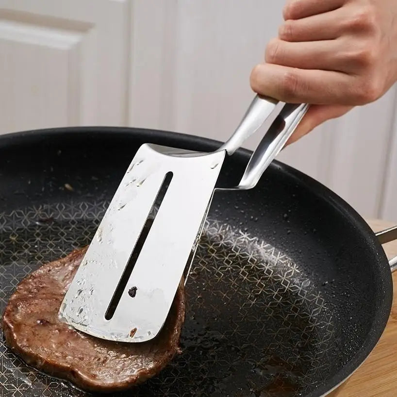 Steel Frying Spatula Clamp