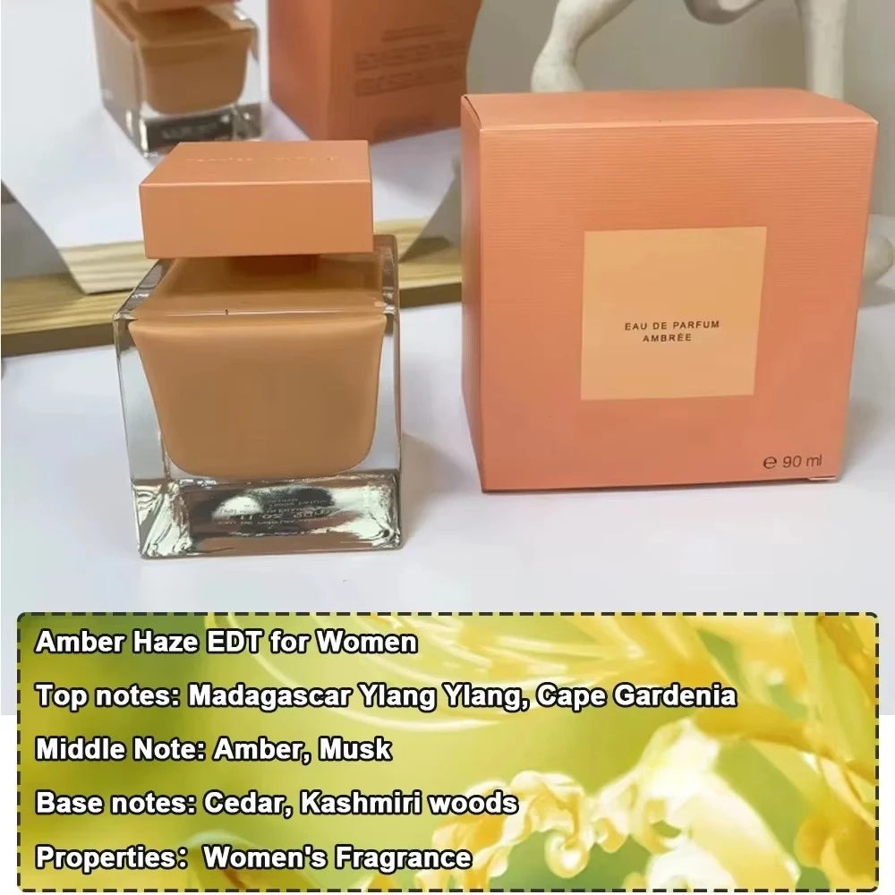 90ml Women’s Perfume – Long Lasting Woody & Floral Eau de Parfum