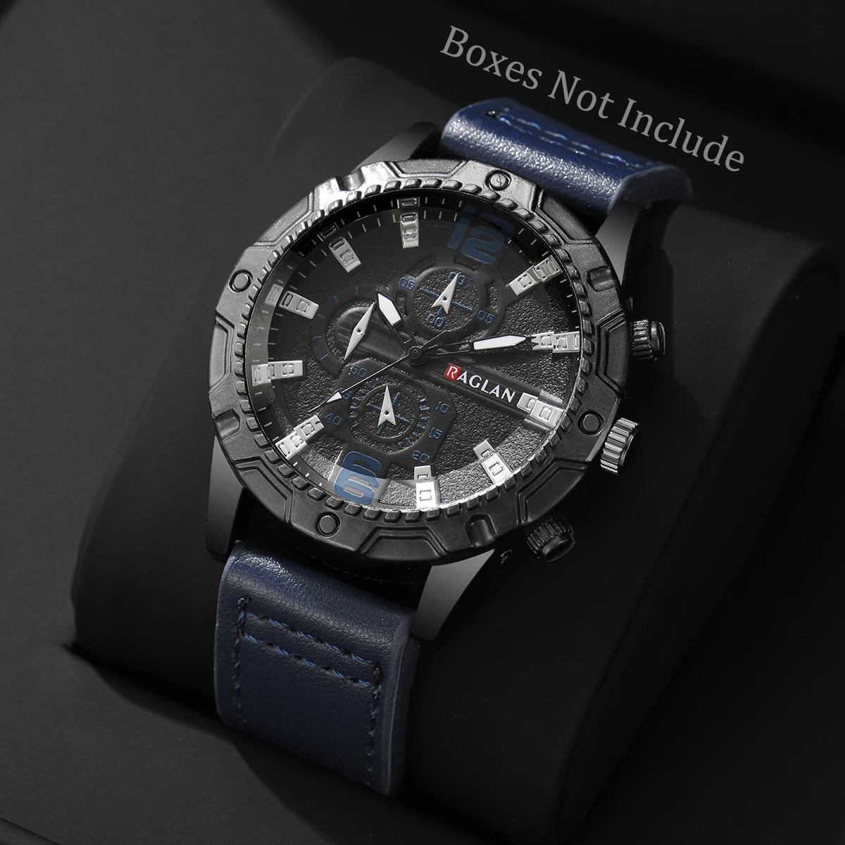 1/5PCS Men Fashion Sports Leather Strap Wristwatch Business Arabic Numeral Dial Quartz Watches Reloj Mujer(Without Box)