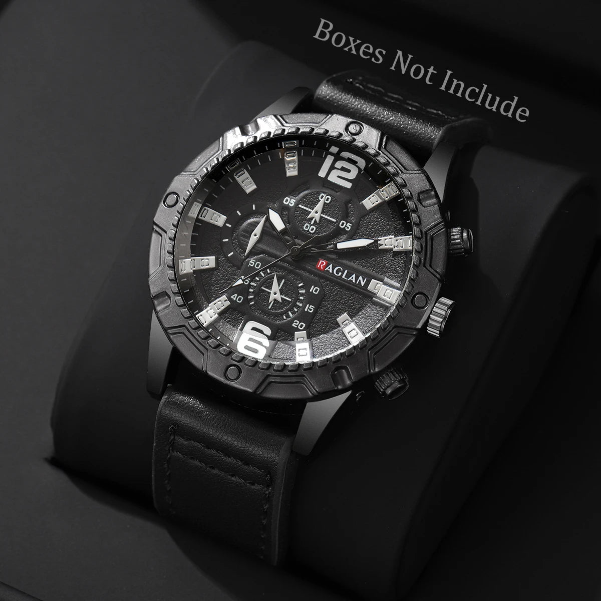 1/5PCS Men Fashion Sports Leather Strap Wristwatch Business Arabic Numeral Dial Quartz Watches Reloj Mujer(Without Box)