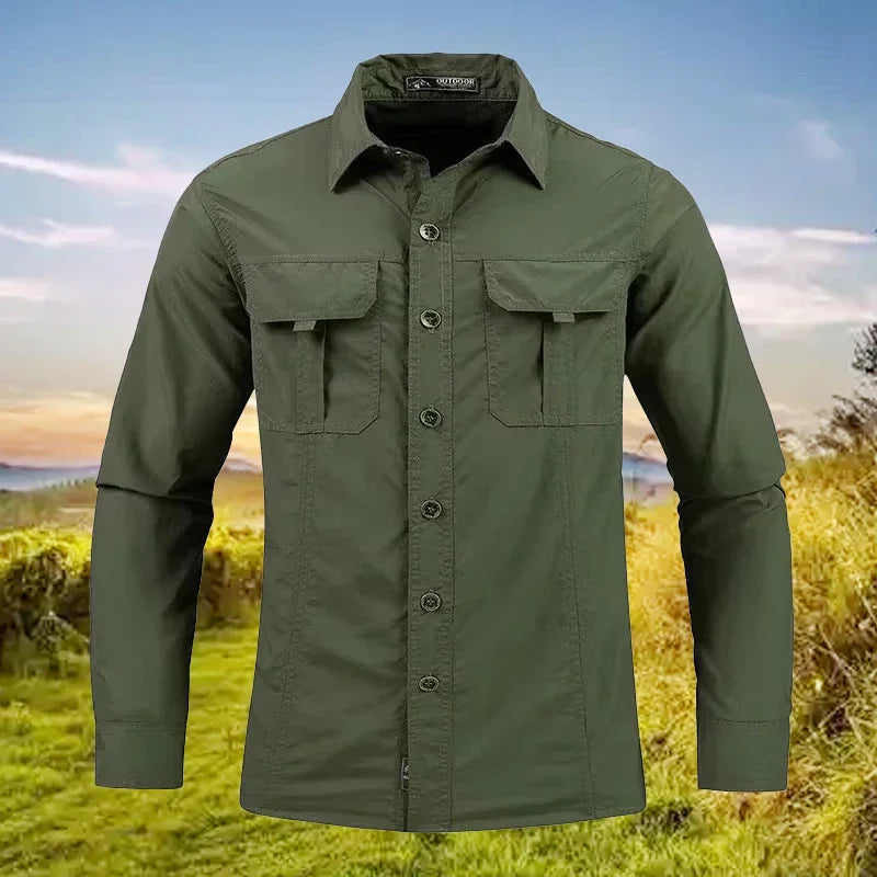 Men's Tactical Cargo Shirt