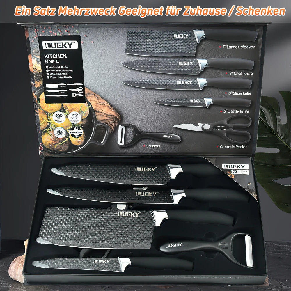 6-Piece Chef Knife Set