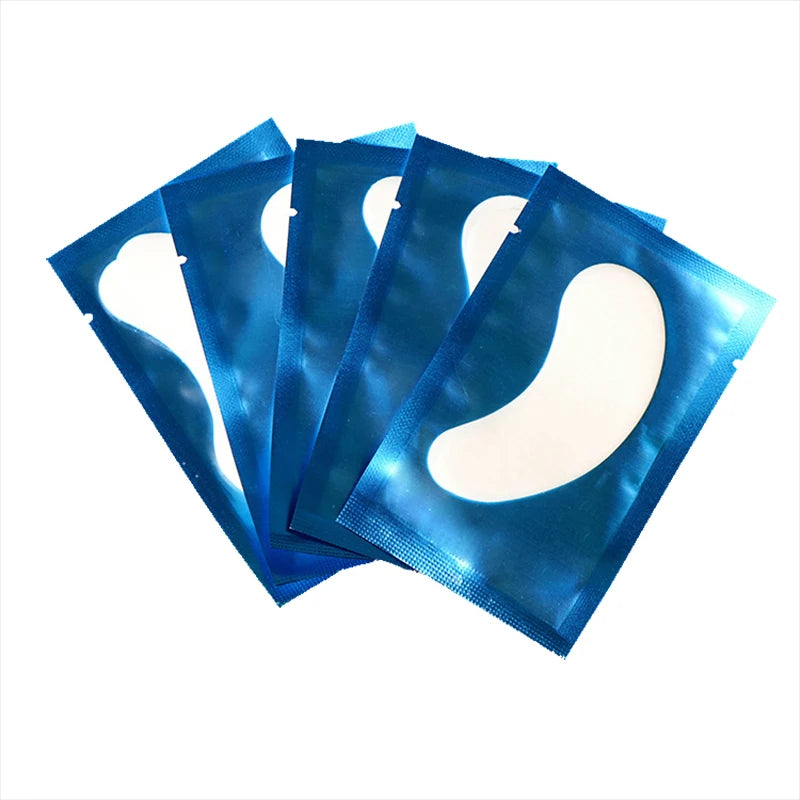 50pcs Hydrogel Eyelash Patches – Moisturizing Eye Mas
