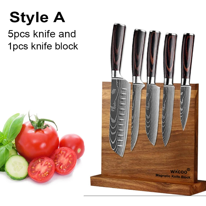 Wooden Magnetic Knife Holder