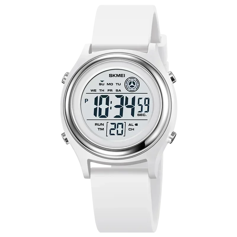 SKMEI Luxury Waterproof Shockproof Sport Countdown Watches Womens Digital Wristwatch for Women Stopwatch Lady Girl Relojes 2094