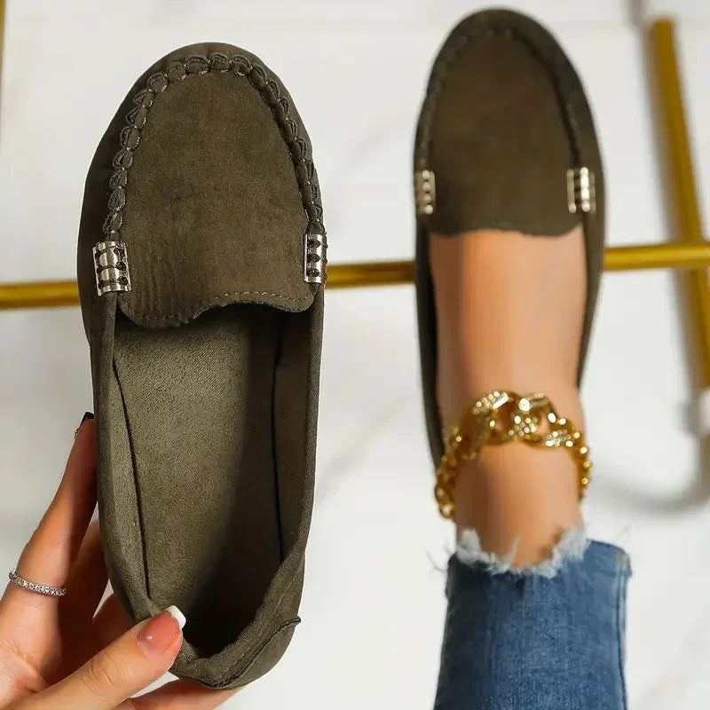 Women Casual Shoes 2024 New Spring and Autumn Fashion Non-slip Soft Denim Flat