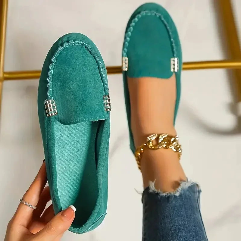 Women Casual Shoes 2024 New Spring and Autumn Fashion Non-slip Soft Denim Flat
