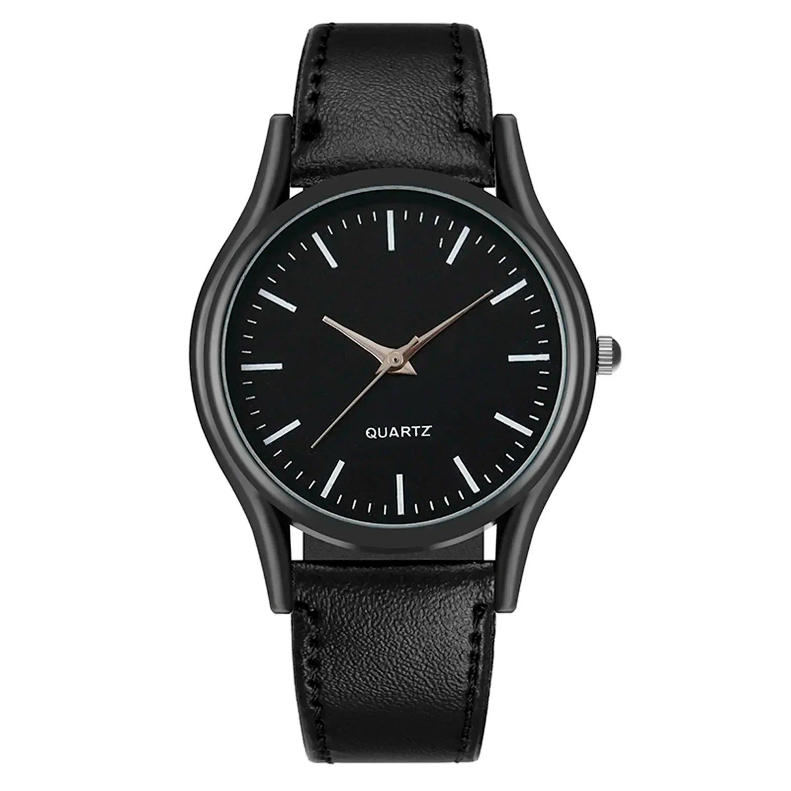 Men’s Retro Leather Quartz Watch – Fashion Business Wristwatch