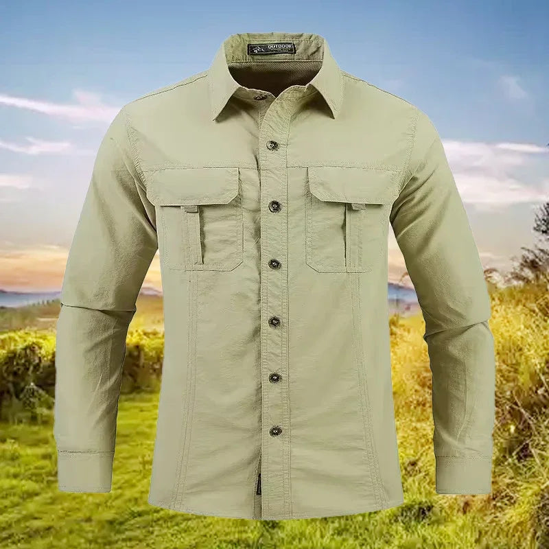 Men's Tactical Cargo Shirt