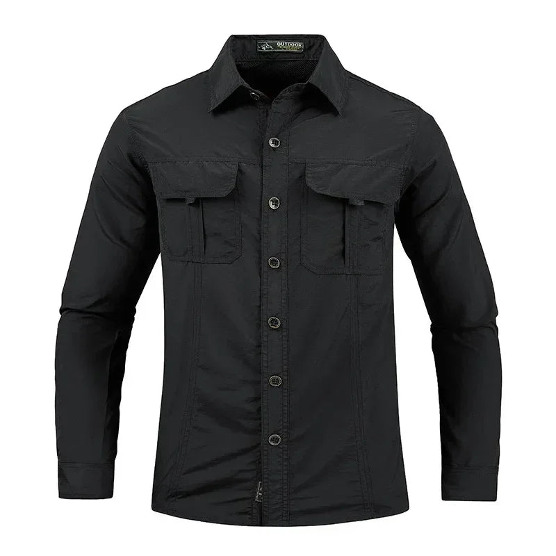 Men's Tactical Cargo Shirt