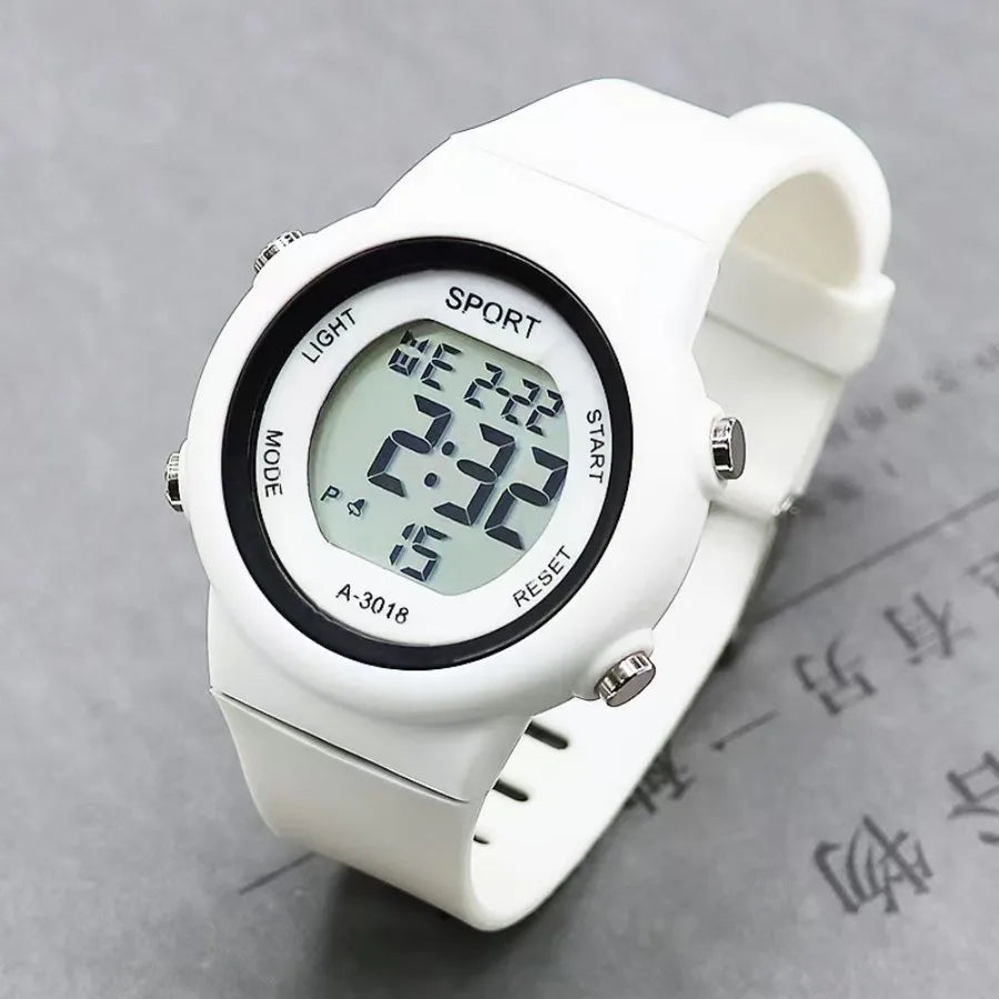 Multifunction Kids Watch Fashion Boys and Girls Student Electronic Wristwatch Alarm Clock Luminous college style Sports watch