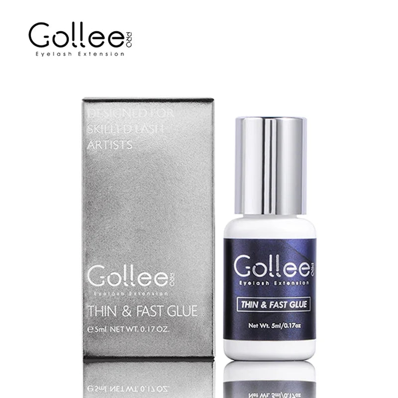 Fast-drying lash glue with no odor or irritation – perfect for eyelash extensions.