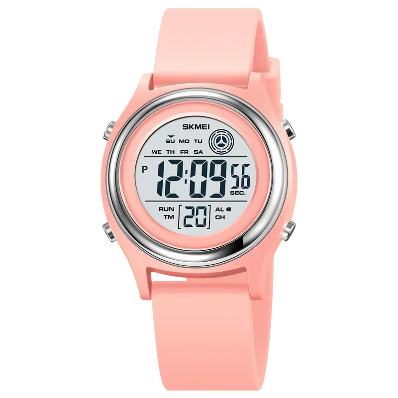 SKMEI Luxury Waterproof Shockproof Sport Countdown Watches Womens Digital Wristwatch for Women Stopwatch Lady Girl Relojes 2094