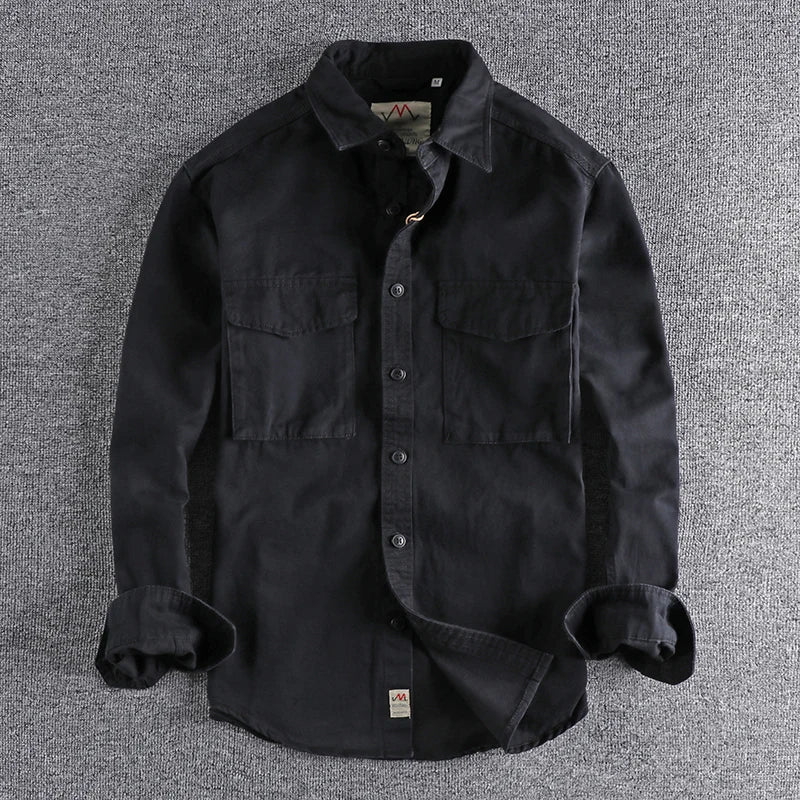 Men's Retro Work Shirt