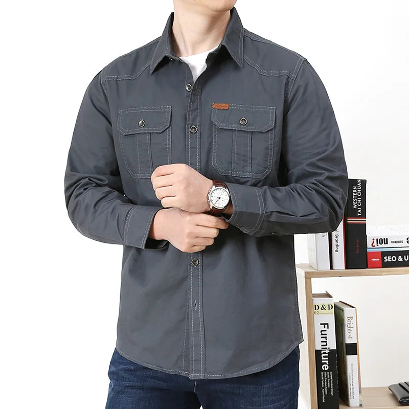 Vintage Cotton Safari Shirt