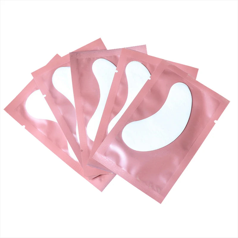 50pcs Hydrogel Eyelash Patches – Moisturizing Eye Mas