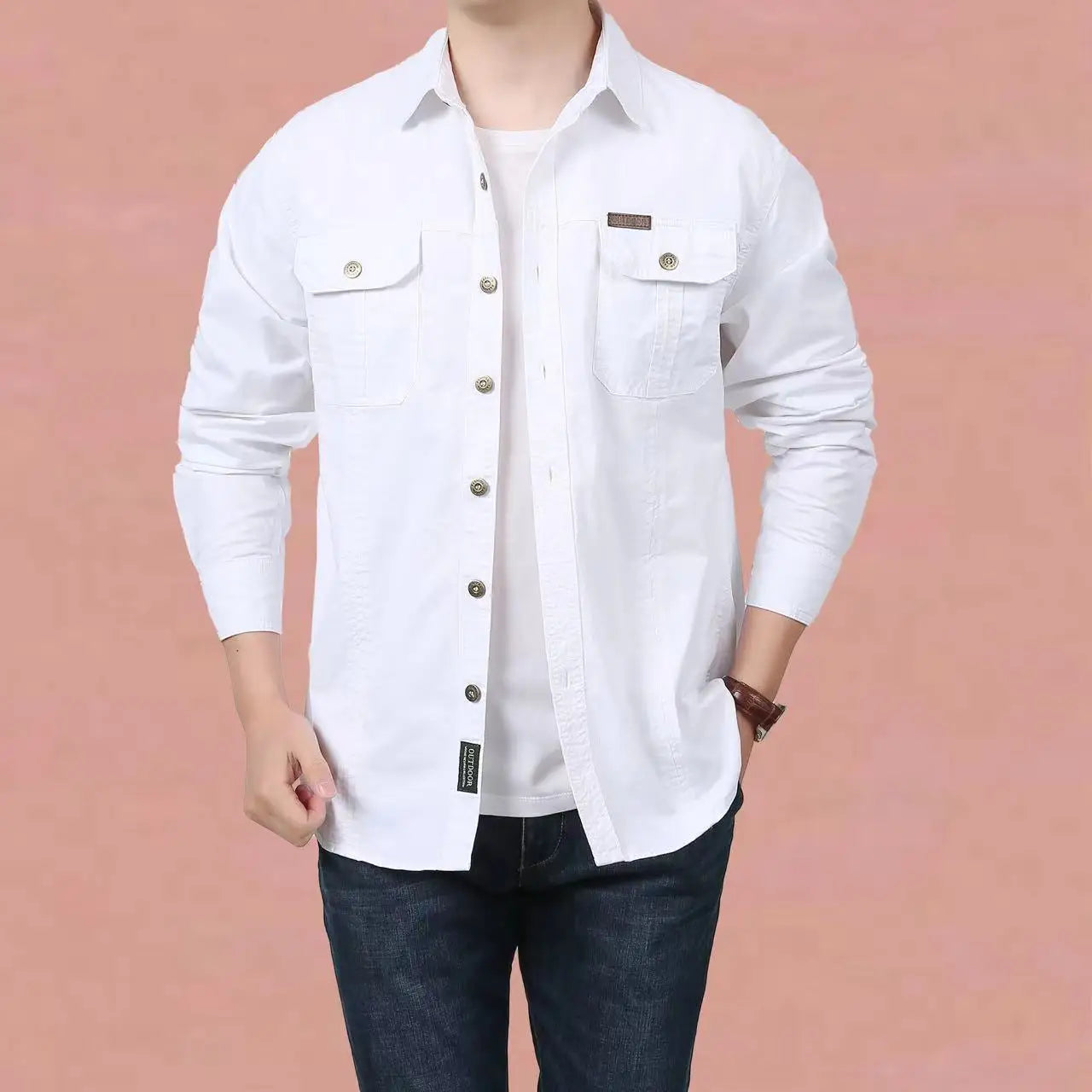 Vintage Cotton Safari Shirt