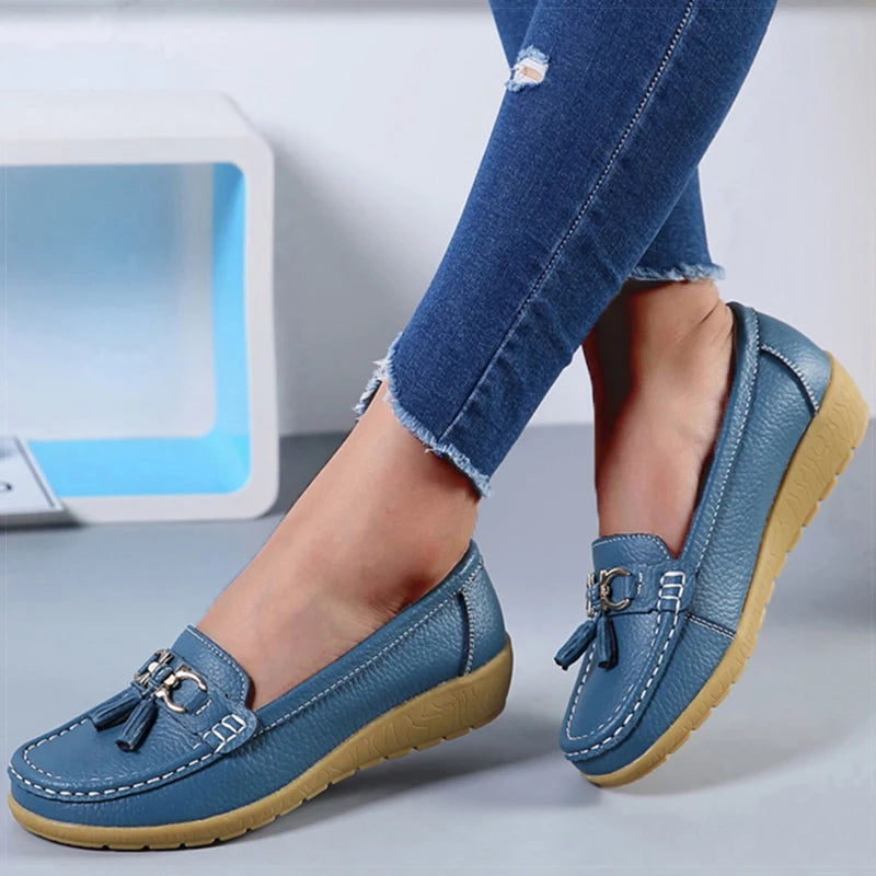 Women Shoes Nurse Loafers Shoes Classics Flats Women's Footwear